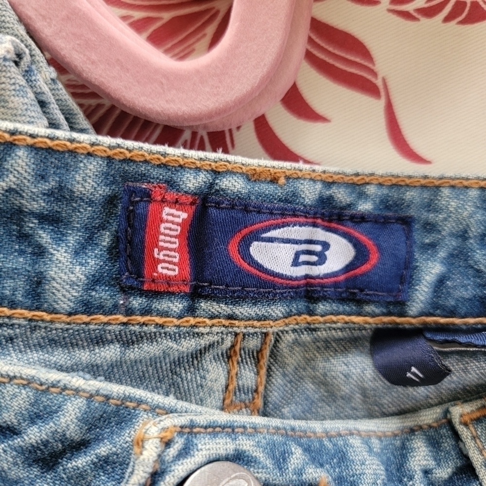 Vintage Bongo low rise button fly flare jeans - Picture 3 of 13